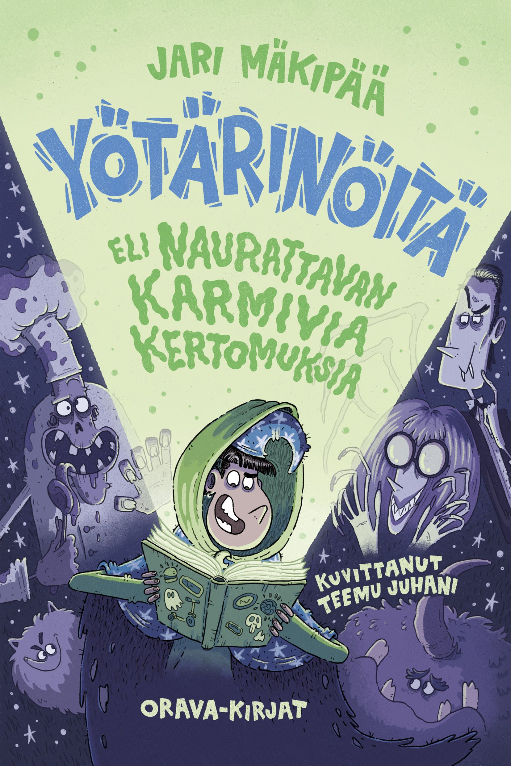 Siirry tuotesivulle Yötärinöitä eli naurattavan karmivia kertomuksia