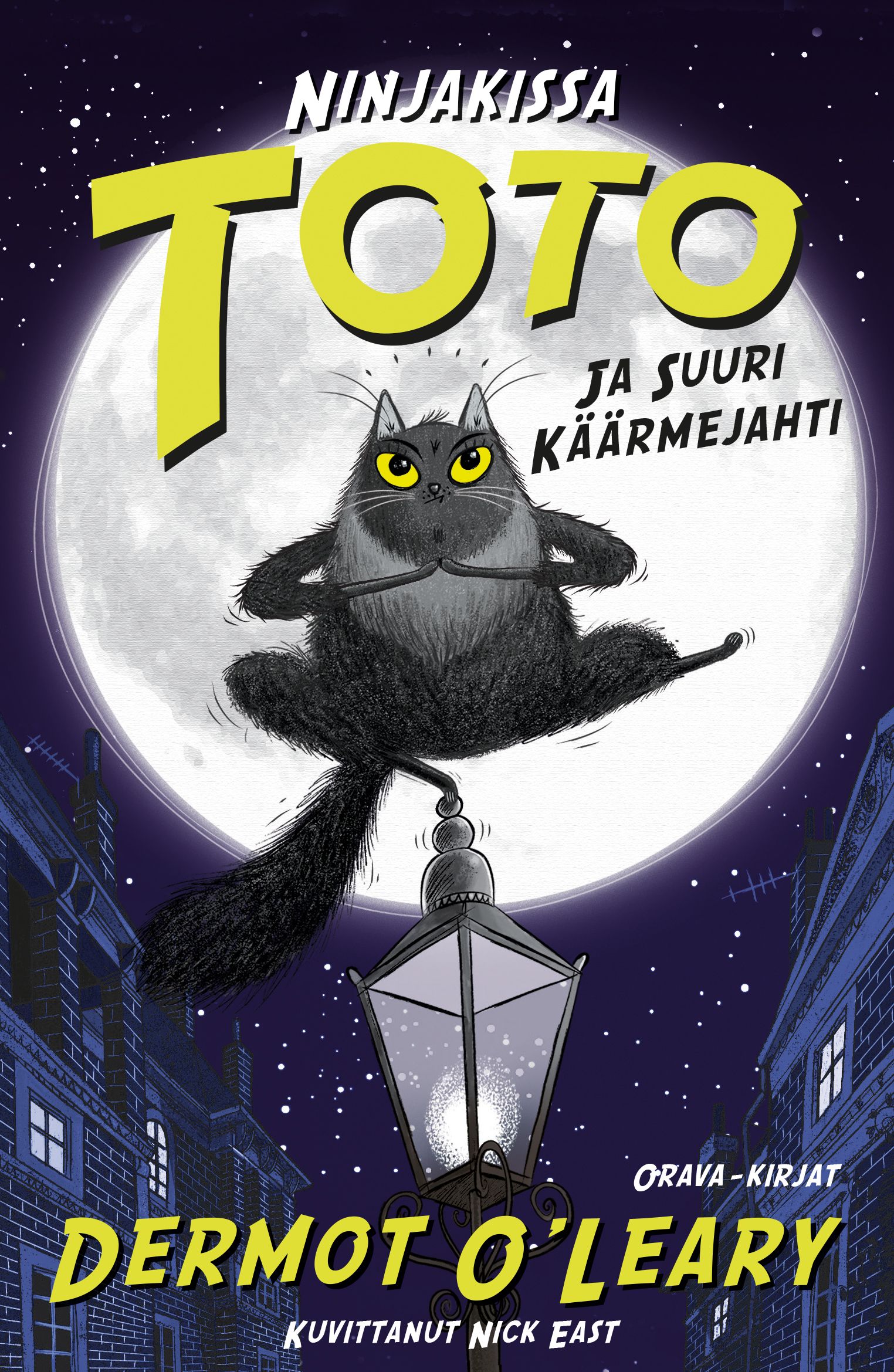 Ninjakissa Toto ja suuri käärmejahti