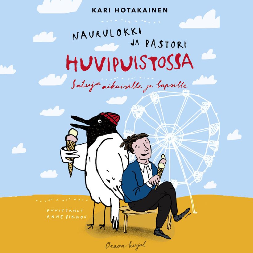 Siirry tuotesivulle Naurulokki ja pastori huvipuistossa